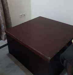 wooden center table