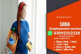 Maids / House Maids / cook / Nanny , chef / Baby Sitter maid availabl