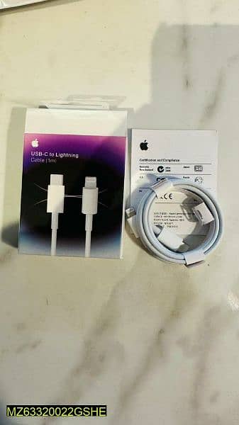 USB- C To lightening Cable 1M 3