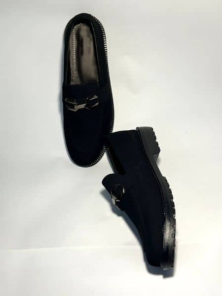 Matte Black Formal Shoes 2