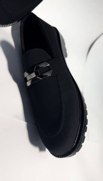 Matte Black Formal Shoes 4