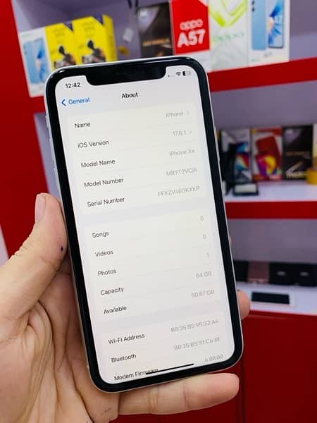 iPhone Xr 64Gb F. u Non 7