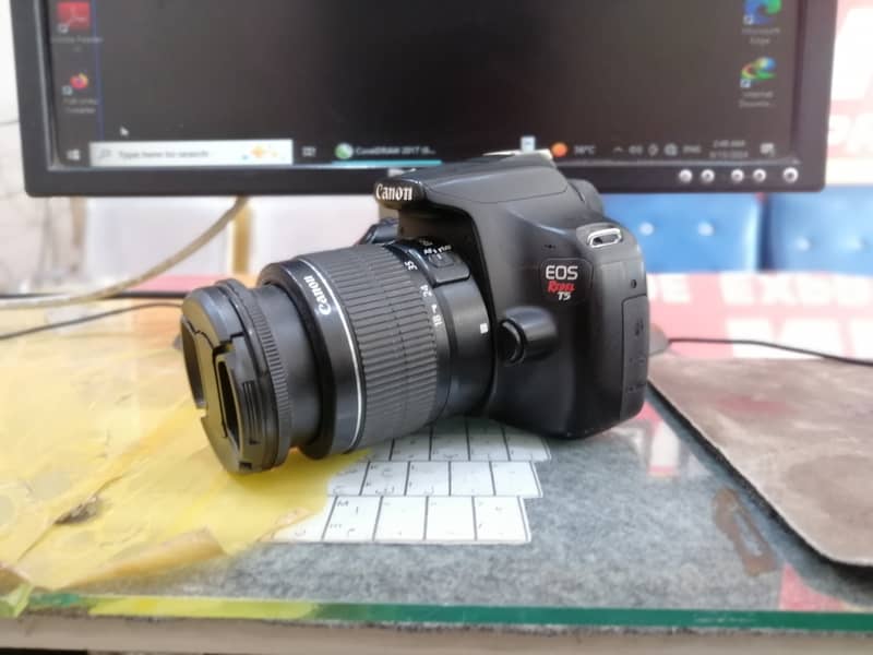 Canon 1200D with 18 55 lens 4