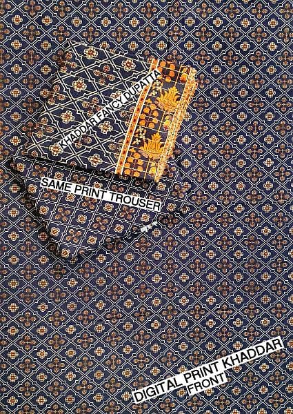 •  Fabric: Khaddar
•  Pattern: Digital Print 1