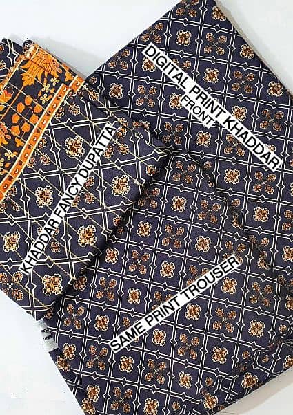 •  Fabric: Khaddar
•  Pattern: Digital Print 2