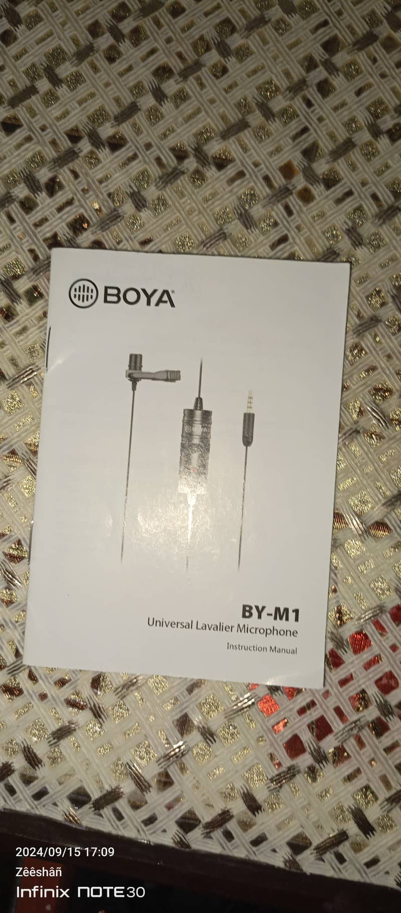 Used Boya by M1 mic for Video shooting 4