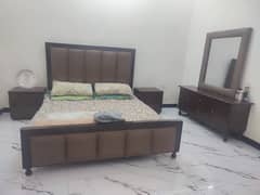 Double bed set with mattress