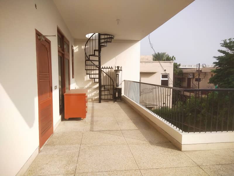 2 Kanal upper portion 3beds tv lounge drawing room separate gate Available for rent in DHA Phase 1 26