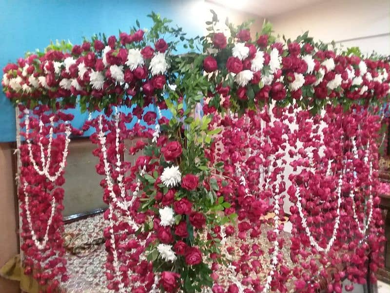 Fresh Flower Car & Artificial flowers Decoration/ Flower Decor Service 5