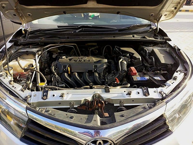 Toyota Corolla GLI 2017 geniun minor gate ke pass touch up 2