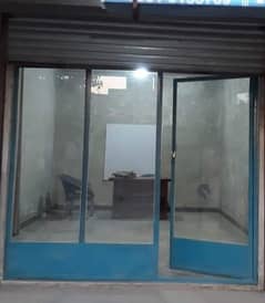 Office Front Glass with Frame