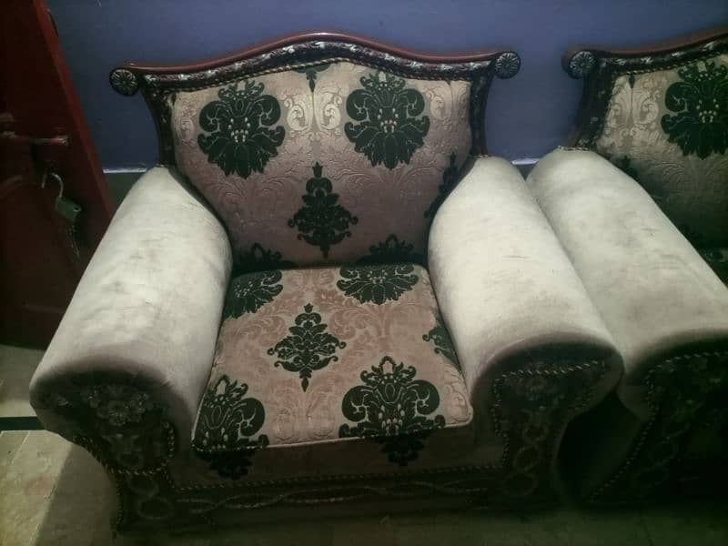 sofa set sheesham wood 2