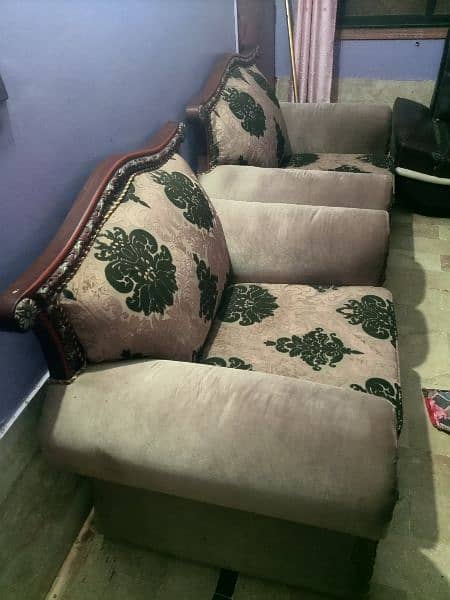 sofa set sheesham wood 4