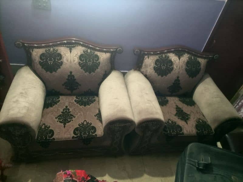 sofa set sheesham wood 5