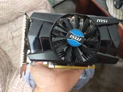 MSI amd r7 250 2gb OC graphic card exchange with mobile,gtx nvidia