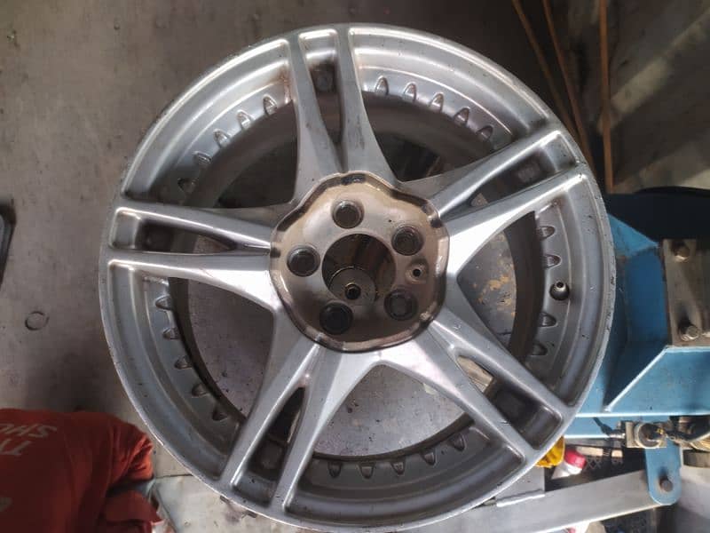 Alloy rims (5 nuts) 15 inch Lenso LS21 (6 1/2 JJ) 1