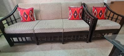 7 seater wooden sofa for sale