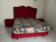 Bed and side table 0