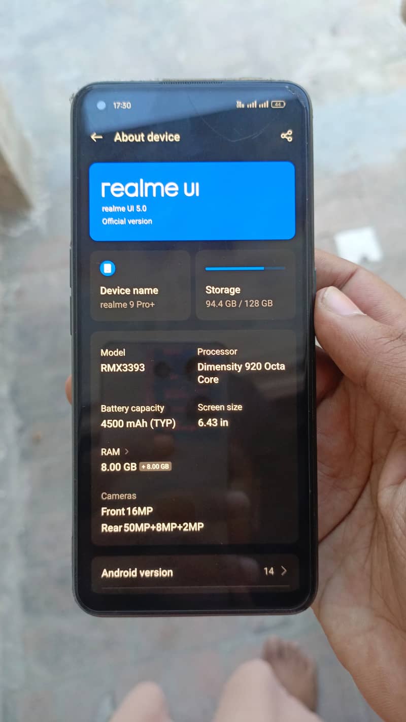 Realme 9 Pro Plus 5G FULL BOX PLUS CHARGER AND CABLE 4