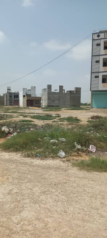 Saadi Garden Block 1 Near Bilal Masjid Saadi Town West Open Plot For Sale 1