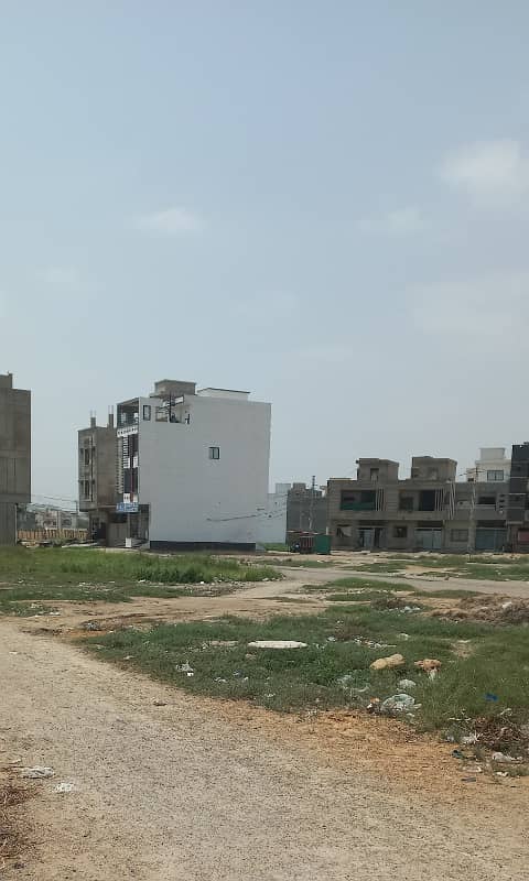 Saadi Garden Block 1 Near Bilal Masjid Saadi Town West Open Plot For Sale 2