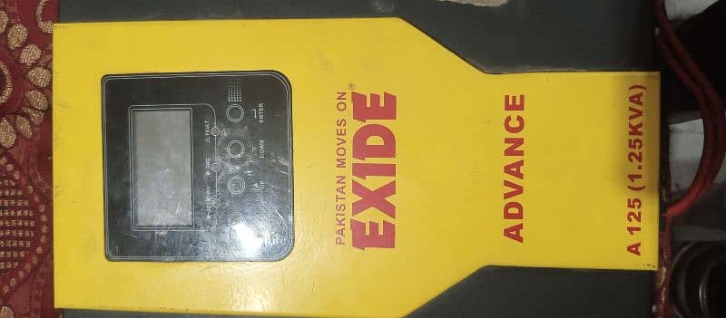 Exide solar inverter for sale 1.25kva in excellent condition 1