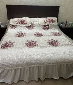 SILK BED COVER