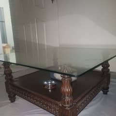 1 Center Table With 2 Sofa Side Table