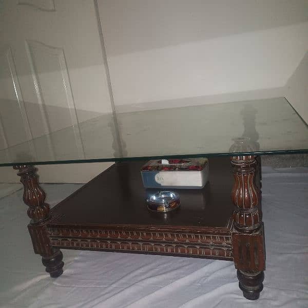 1 Center Table With 2 Sofa Side Table 1