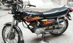 honda cg 125 black 10/10 condition