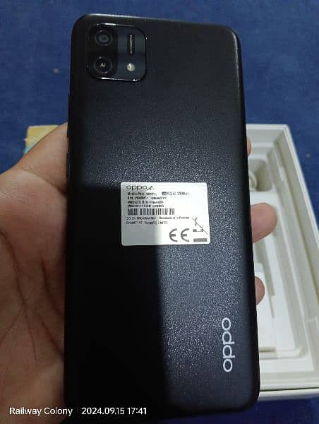 Oppo A16e 4/64gb 9.5 Condition with Original Box and Charger 3