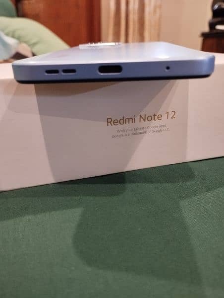 XIAOMI REDMI NOTE 12 8GB/256 GB STORAGE WITH 4 MONTH WARRANTY 5