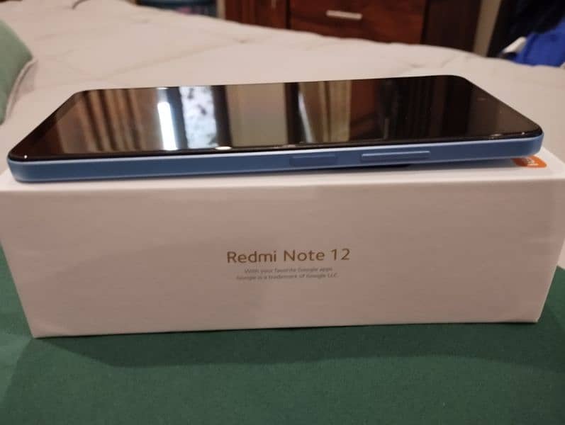 XIAOMI REDMI NOTE 12 8GB/256 GB STORAGE WITH 4 MONTH WARRANTY 7