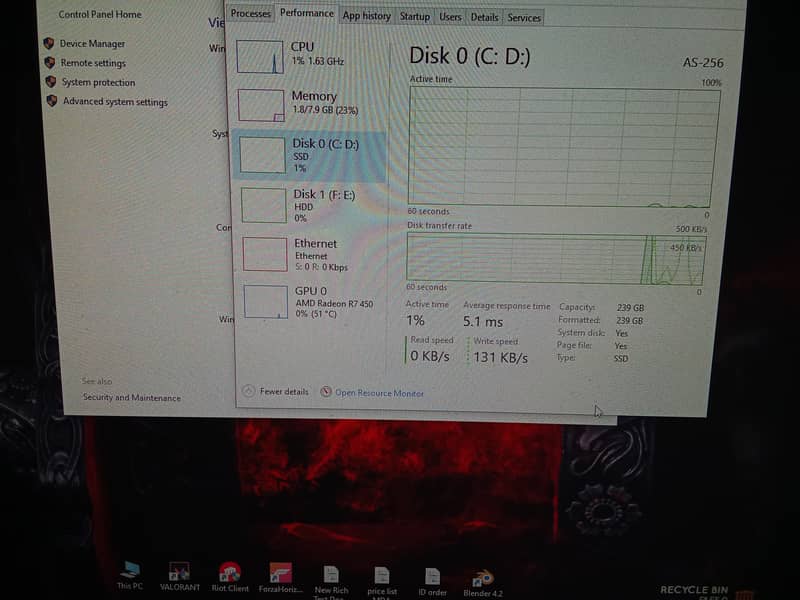 i5 3rd Gen 3470 3.2Ghz 8gb Ram With Amd Readon R7 450 4Gb 1