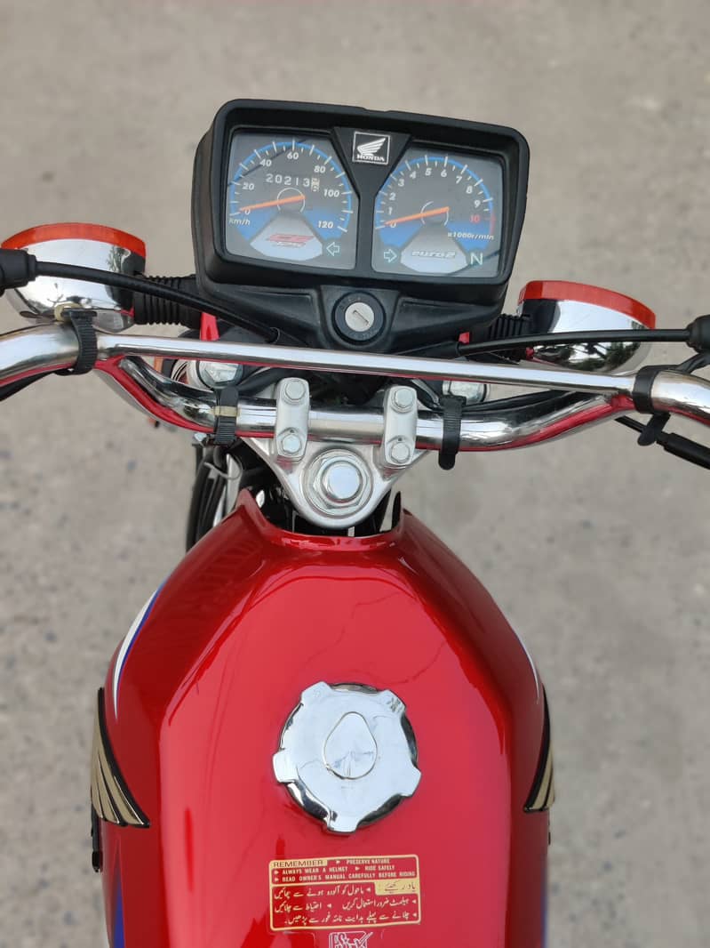 Honda cg 125 model 2022 applied for 5