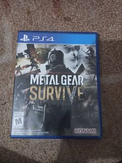 METAL GEAR SURVIVE (NEW CONDITION)