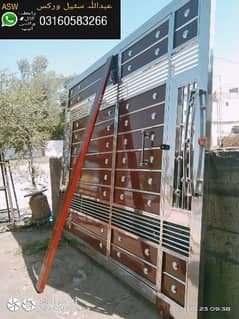 steel & iron gates, CNC gates, grills, windows, railings  etc.