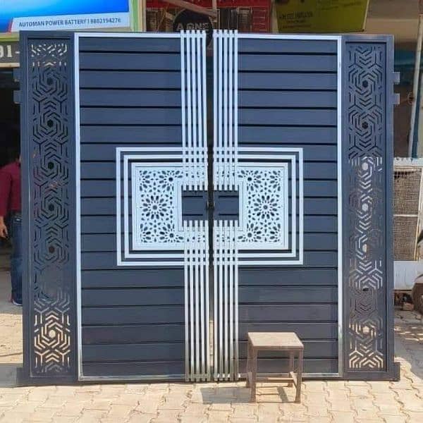 steel & iron gates, CNC gates, grills, windows, railings  etc. 4