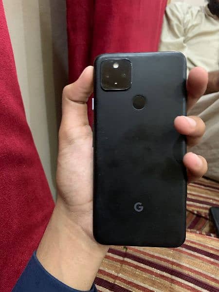 google pixel4 a5g minor crack on glass baki all ok 2