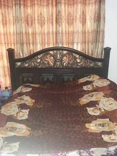 1 Bed + 2 Side Tables + 1 Spring Matress+1 Large ShowCase+1 Dressing T