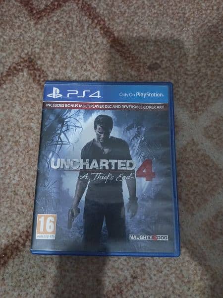 UNCHARTED 4 PS4 (NEW CONDITION) 0