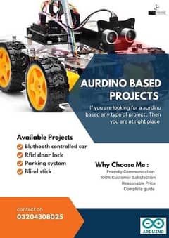 i can make arduino based electrical or robotics projects