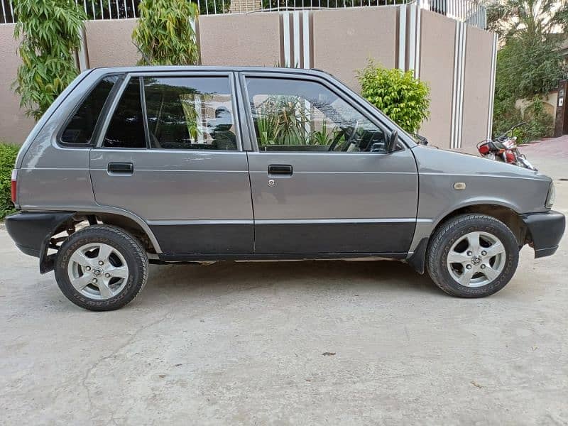 Suzuki Mehran VX with ac 2013 total origianal car 7