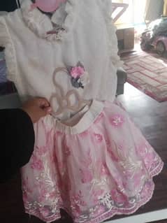 Beautiful baby girl shirt and skirt in new like condition.