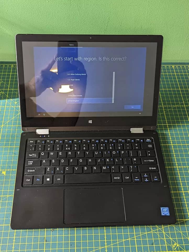 GeoFlex Touchscreen Intel Laptop N4000 1GB RAM 64GB SSD Windows 10 1