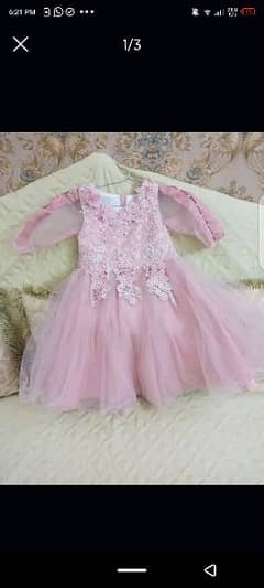 4 year girl pink frock