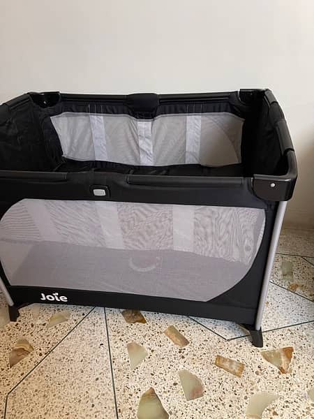 baby cot by joie new with stages 5