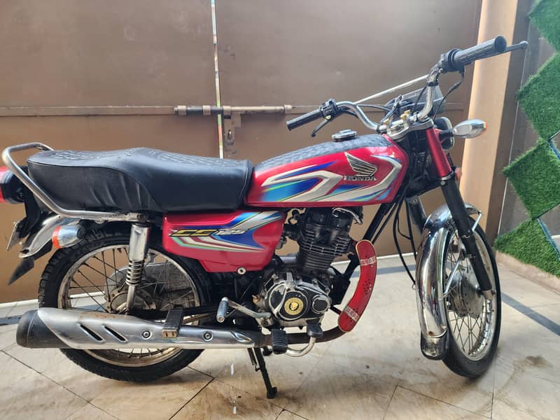 MetroHonda CG 125 2017 condition 10/8 4