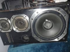 kenwood woofer 8" inch and amplifier