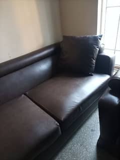 leather sofa set